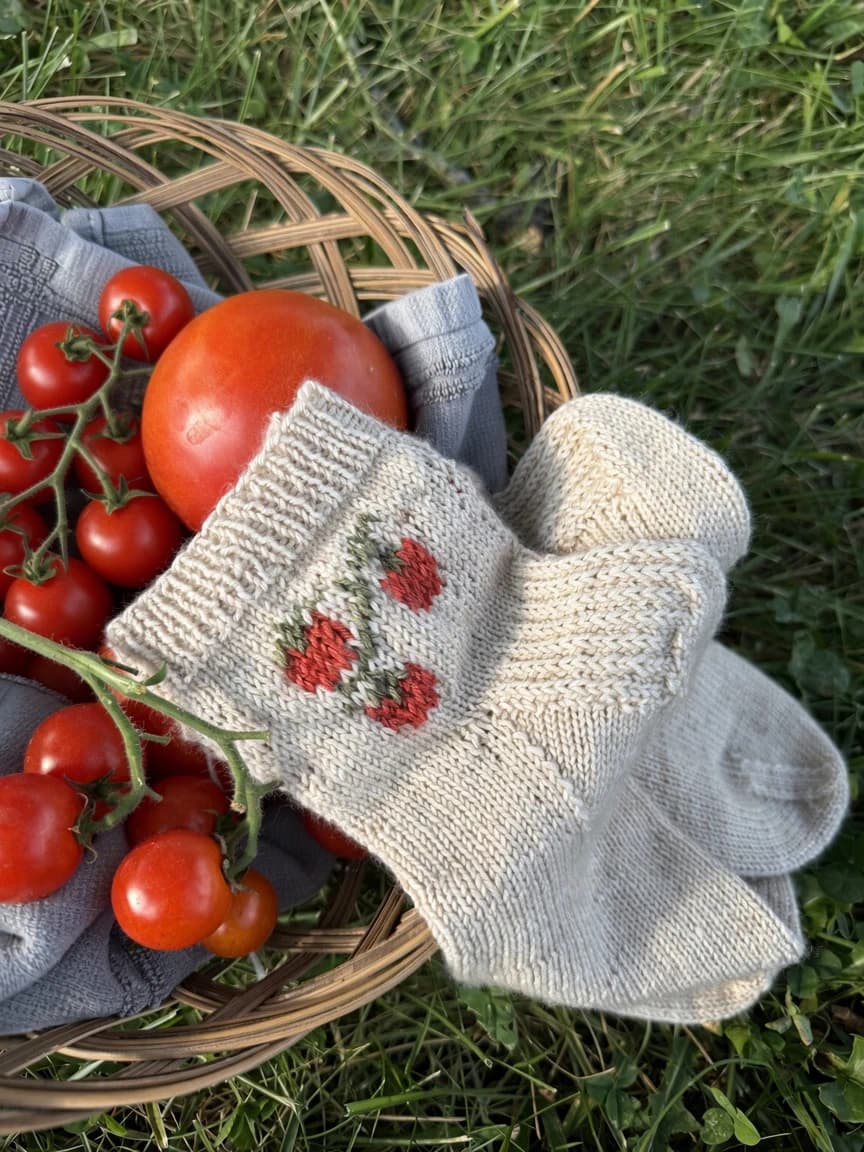 Heirloom Tomato Socks cover photo